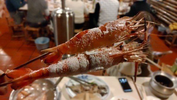 美食推薦鹽烤蝦