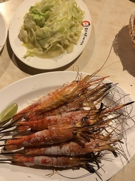 美食推薦鹽烤蝦