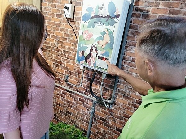 Famiclean 數位恆溫熱水器 FH-1600L.熱水器推薦.FH-1600L評價