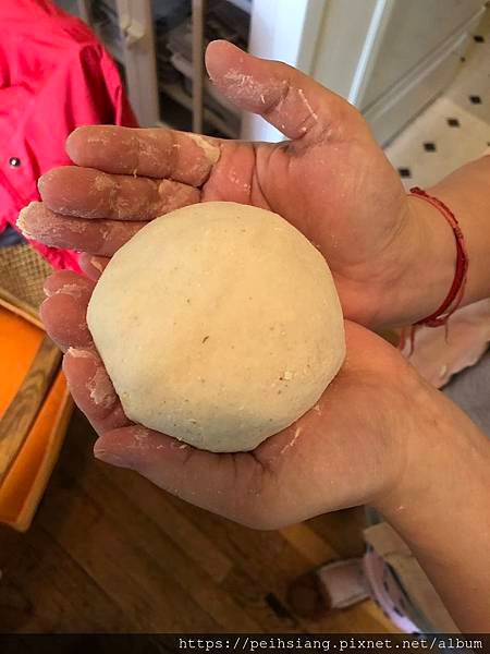 Making dumplings from scratch