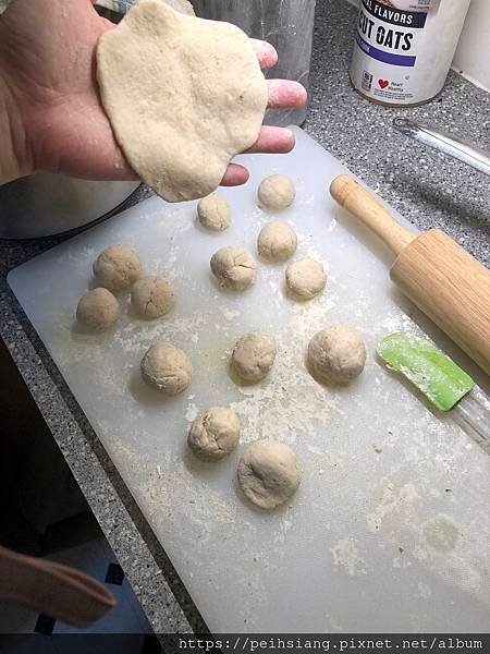 Make dumplings from scratch