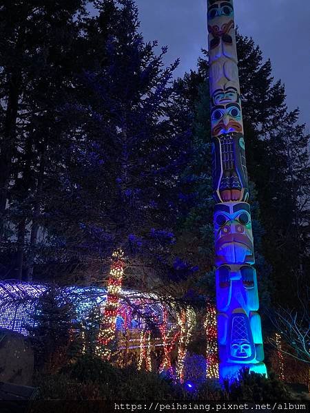 Oregon Zoo lights 2022