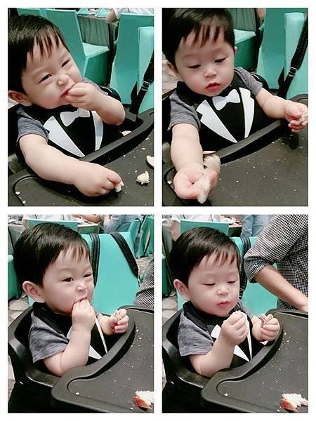 1Y1M12D靠各式各樣的食物來換得喜宴的乖乖並到處賣萌.jpg