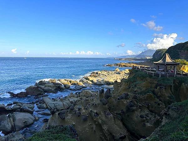 【走一趟基隆】深澳鐵道自行車.正濱漁港.和平島地質公園順賞夕