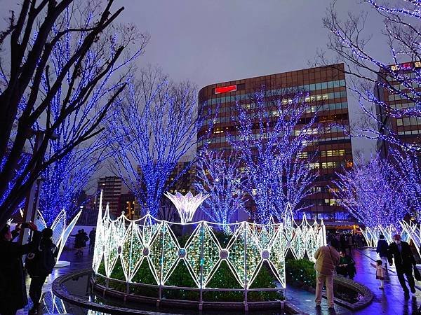 【光の街 博多】超閃燈飾閃耀夜空.福岡聖誕市集.福岡クリスマ