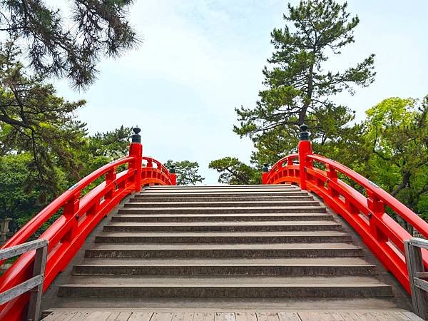 【國寶級神社-住吉大社】大阪必訪能量景點.反橋.住吉神社.種