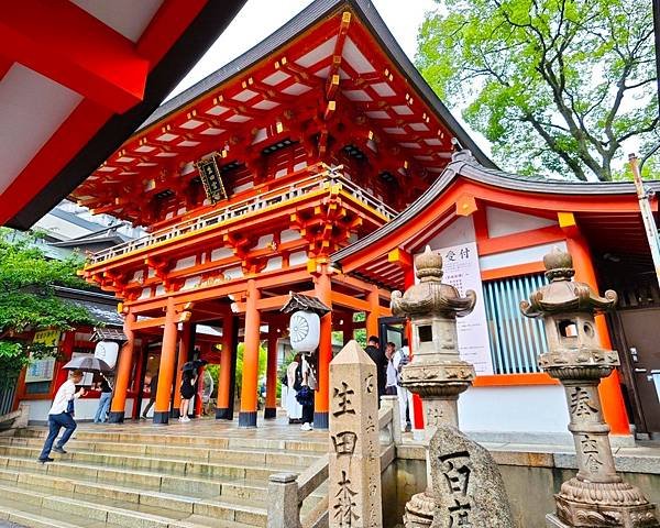 【戀愛神社 生田神社】1800年以上之古老神社之旅.置身在神