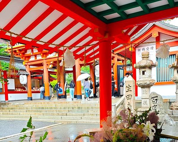 【戀愛神社 生田神社】1800年以上之古老神社之旅.置身在神