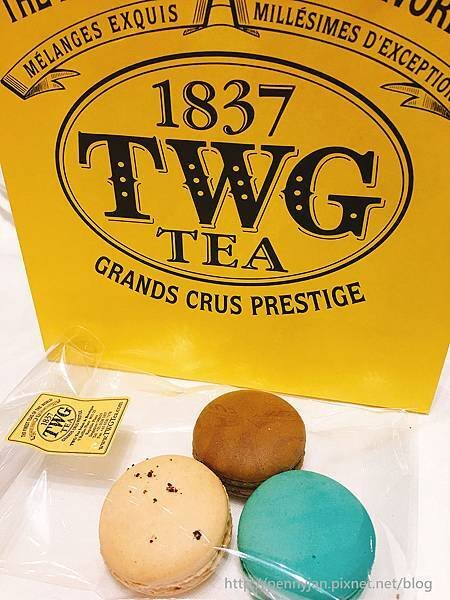 TWG Tea Salone茶沙龍 馬卡農 外帶.JPG