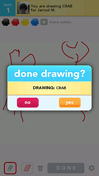 手機遊戲 - Draw Something