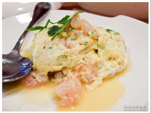 深坑假日飯店．悅 中餐廳 - 滑蛋鮮蝦仁