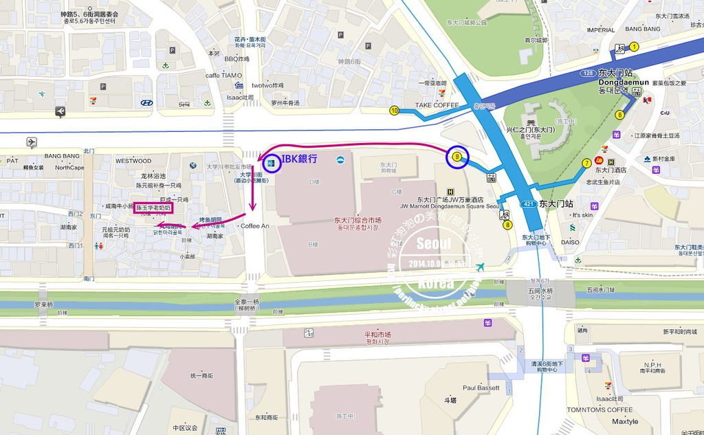 2.陳玉華一隻雞路線圖