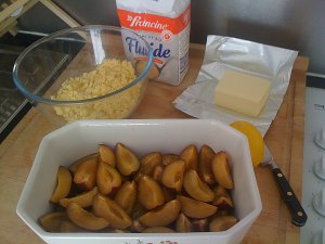Crumble aux prunes 01
