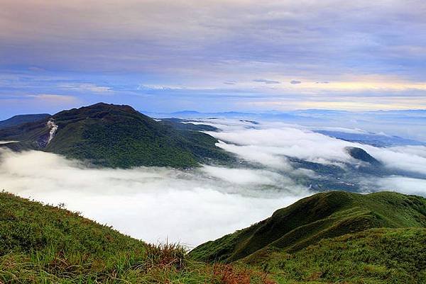 大屯山的雲海