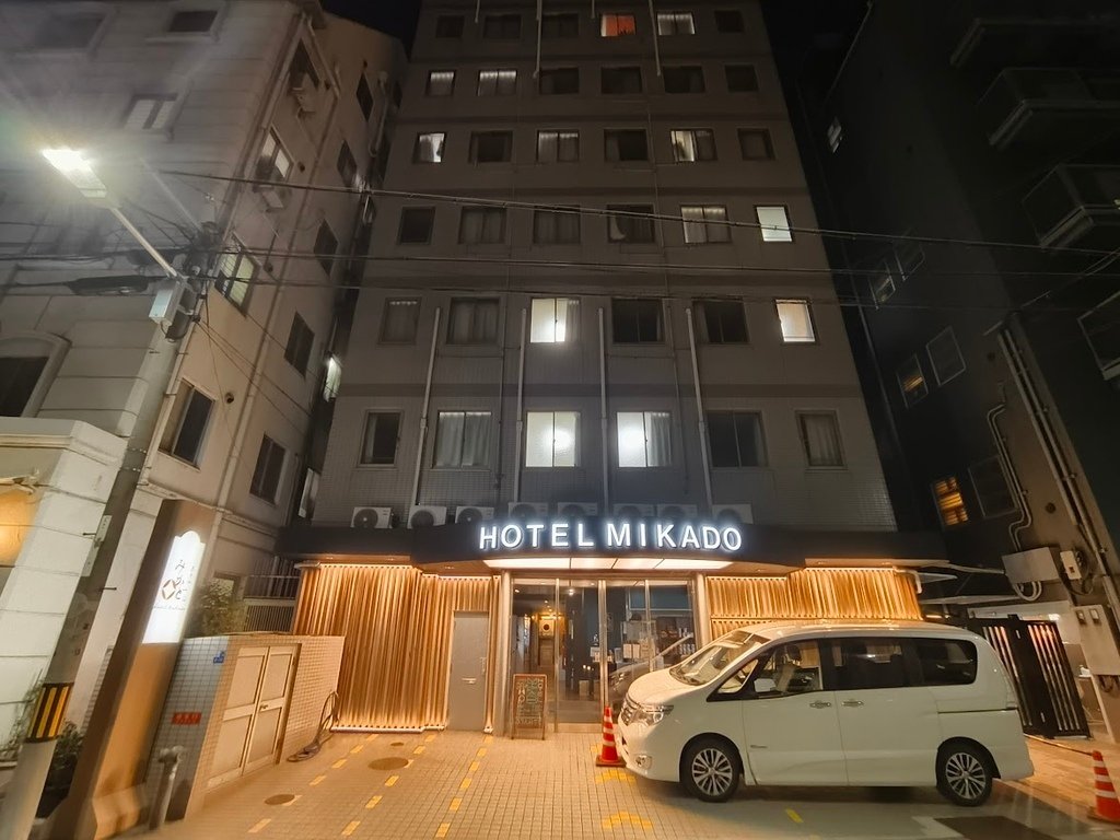 大阪御堂筋線動物園前站平價小推住宿-Hotel Mikado-1.jpg