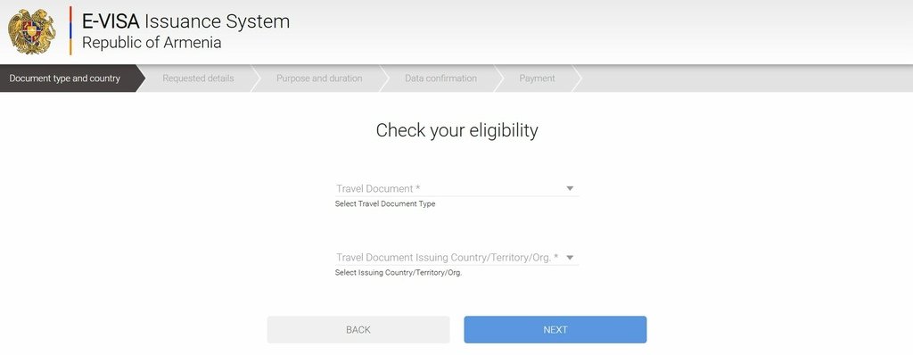 亞美尼亞E-VISA無痛申請攻略