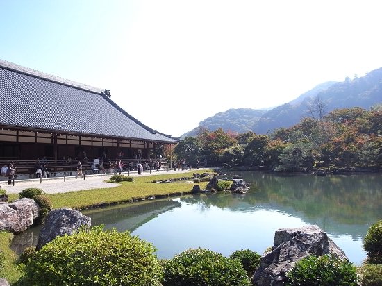 世界文化遺產喔-天龍寺