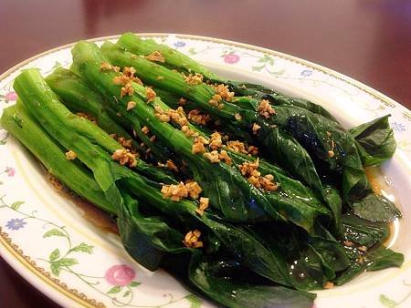 蒜香蠔油菜心