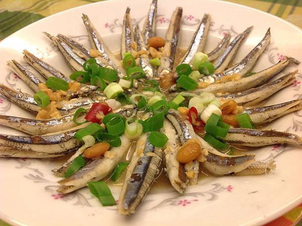 豆腐乳蒸丁香魚