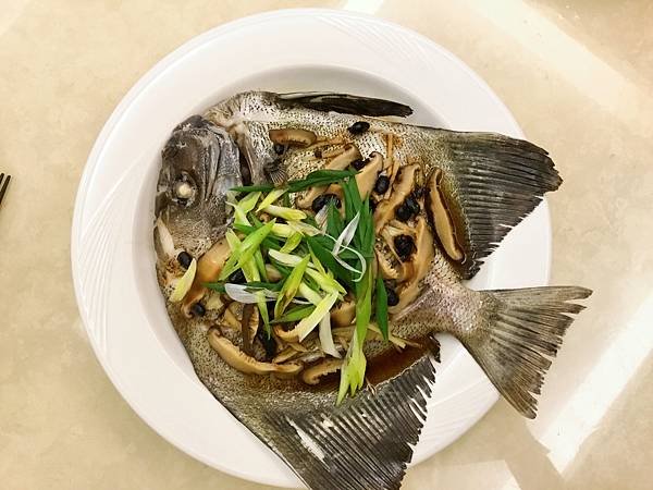 香菇豆豉蒸鰈魚