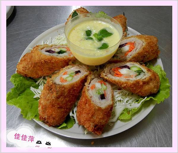 手作 ─ 時蔬豬肉捲