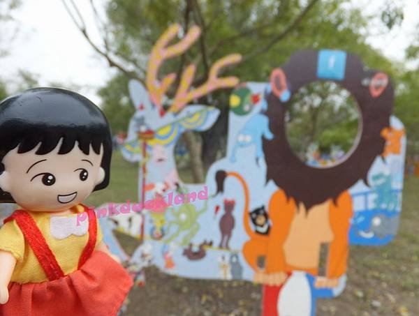 大里塗城公園水鹿 裝置藝術 水鹿洄游計畫