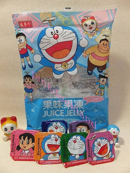 盛香珍 哆啦A夢果味果凍(綜合口味)