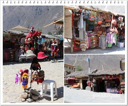 Ollantaytamho的攤販