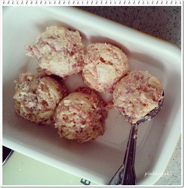 tofu &amp; meat ball-3