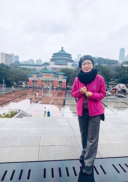 雨天的重慶一起晃晃「三峽博物館」