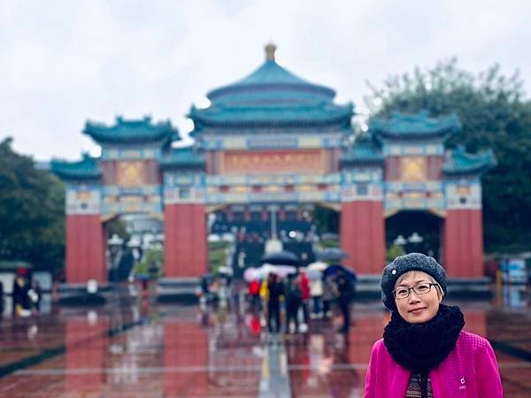 雨天的重慶一起晃晃「三峽博物館」