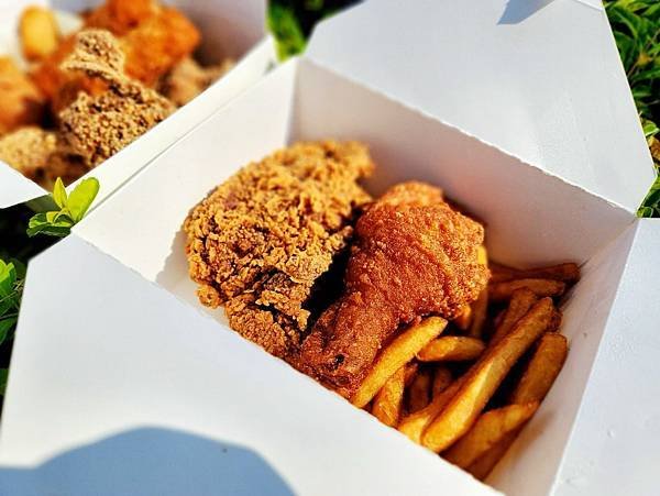 台中水湳市場 中央公園必吃美食 路易斯炸雞 ⁡

香酥多汁 