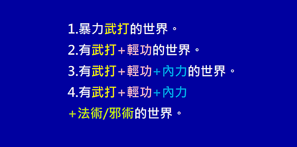 [有感而發]中國古裝電視劇的4種武打世界觀與實戰可能性舉例_大宋少年志_金庸武俠世界_陳情令_偽裝者_布袋戲.png