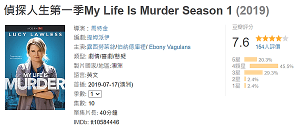 偵探人生第一季My Life Is Murder Season 1 (2019)_豆瓣.png