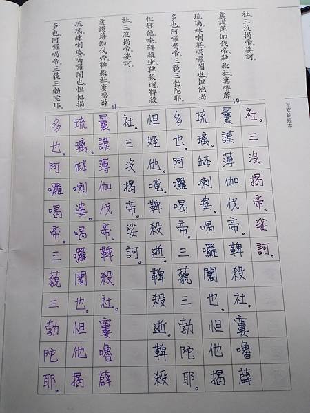 《平安鈔經組合〈藥師咒〉》抄經使用心得小記分享[法鼓文化編輯