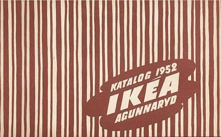 IKEA從1951年到2014年的型錄封面