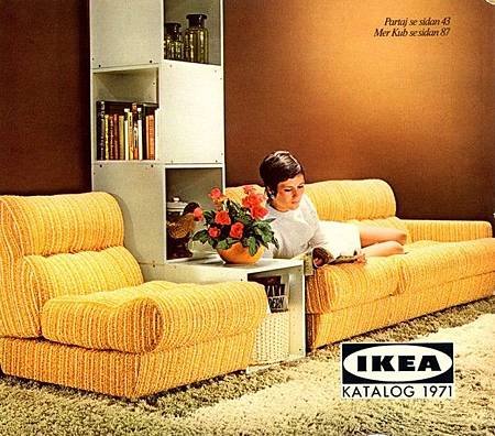 IKEA從1951年到2014年的型錄封面