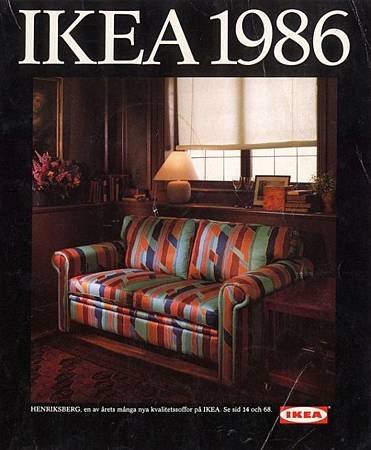 IKEA從1951年到2014年的型錄封面