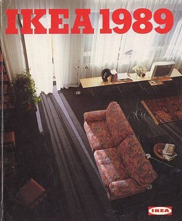 IKEA從1951年到2014年的型錄封面