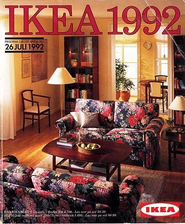 IKEA從1951年到2014年的型錄封面