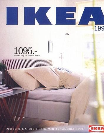 IKEA從1951年到2014年的型錄封面