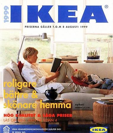 IKEA從1951年到2014年的型錄封面