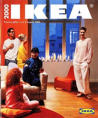 IKEA從1951年到2014年的型錄封面