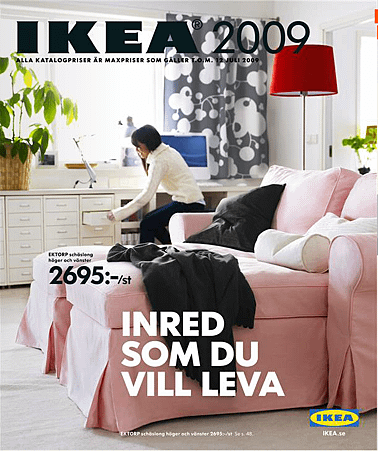 IKEA從1951年到2014年的型錄封面