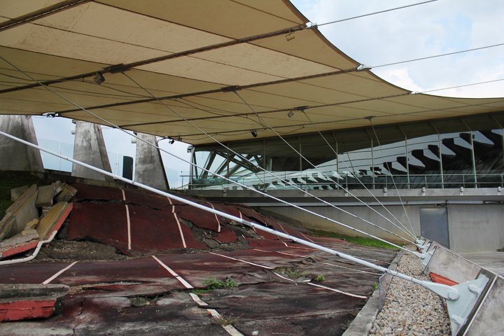 921地震教育園區：車籠埔斷層保存館