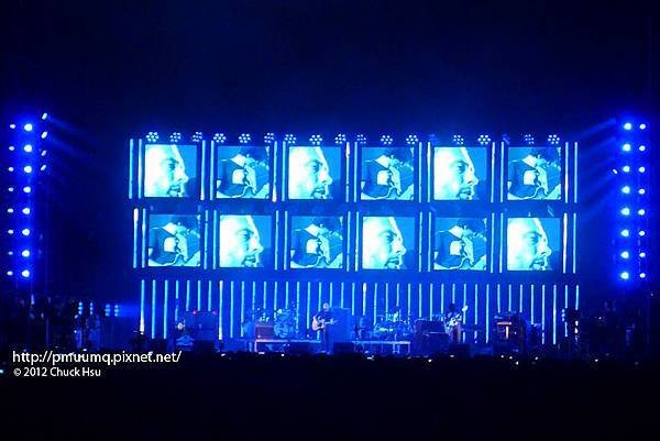 電台司令 2012世界巡迴台北演唱會 Radiohead 2012 Live Concert In Taipei