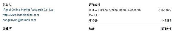 iPanel Online Papal支付手續費實測結果&gt;&gt;肥貓的私房錢