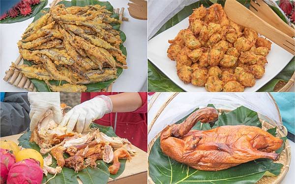 餐桌上的部落旅行稻田腳印餐桌1