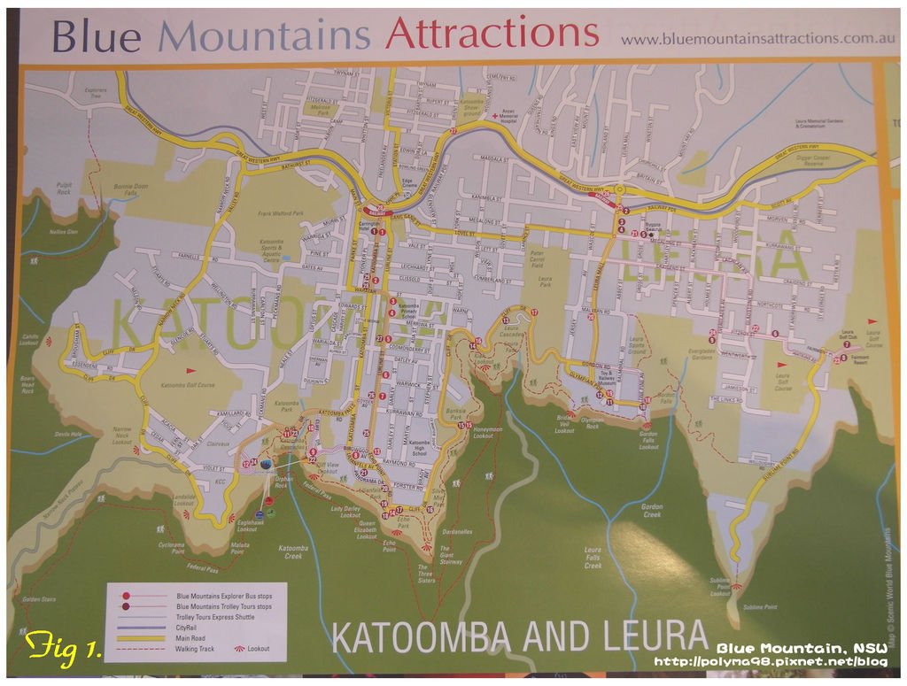 Katoomba Map