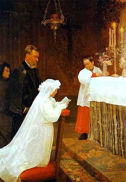 1896-The First Communion.jpg